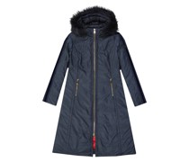 Fur Trim Padded Coat