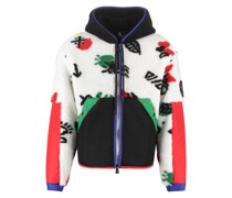 Logo-Print Fleece Jacket