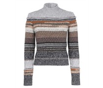 Ribbed Turtleneck Sweater