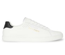 Leather Logo Sneakers