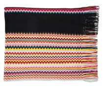 Missoni Fringed Crochet-Knit Scarf