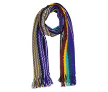 Missoni Fringed Crochet-Knit Scarf