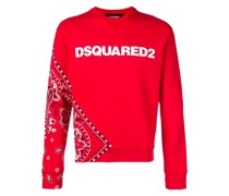 Bandana Print Sweatshirt