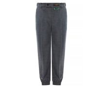 Casual Wool Trousers