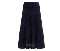 Cotton Midi Skirt