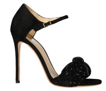 Lerre Knotted Suede Sandals