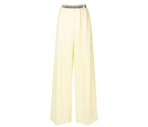 Stella Mccartney Logo Wool Pants