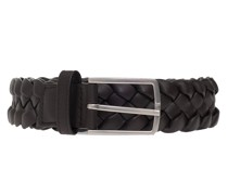 Woven Leather Belt