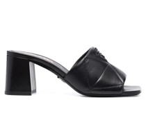 Quilted Leather Sandals