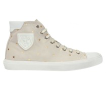 High Top Leather Sneakers