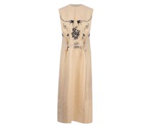 Midi Linen Midi Dress