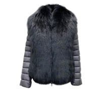 Fox Fur Padded Jacket