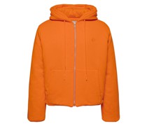 Off-White Logo Zipped Sweatshirt