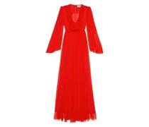 Silk Midi Dress
