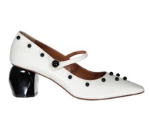Sportmax Argenta Leather Pumps