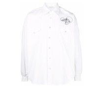 Alexander Mcqueen Skull-Embroidered Shirt