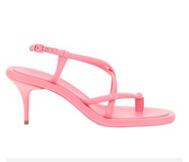 Alexander Mcqueen Leather Strappy Sandals