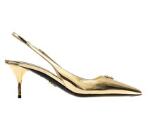 Patent Leather Slingback Pumps