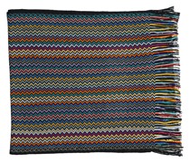 Missoni Fringed Crochet-Knit Virgin Wool Scarf