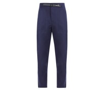 Logo Belt Pants