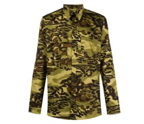 Camouflage Print Shirt