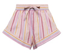 Isabel Marant Etoil Striped Cotton Shorts