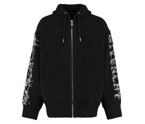 Wool Zipped Hoodie