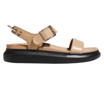Alexander Mcqueen Spikes Leather Sandals