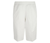 Cotton Logo Shorts