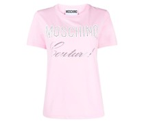 Couture Crystal Embellished T-Shirt