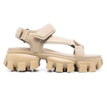 Padded Logo Sandals