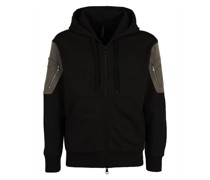 Neil Barrett Cotton Logo Hooded Sweatshirt