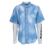Cotton Denim Shirt