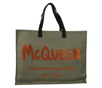 Alexander Mcqueen Logo Tote Bag
