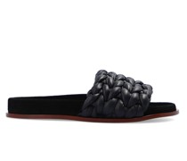Kacey Leather Slides