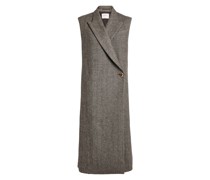 Sportmax Wool Kartal Sleeveless Coat