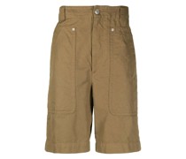 Isabel Marant Etoile Cotton And Linen Shorts
