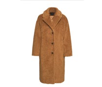 Weekend Salmone Teddy Bear Coat