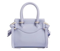 Leder Mini Zip Carryall lavender