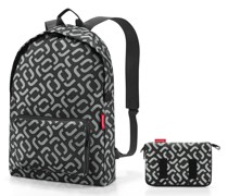 Mini Maxi Rucksack Signature Black