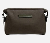 Koenji Wash Bag M dark olive