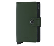 Miniwallet Matte green black