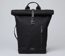 Dante vegan black with black webbing