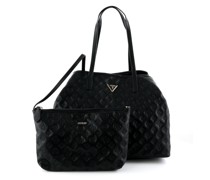 Vikky Logo Shopper Black