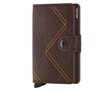 Miniwallet Stitch linea espresso