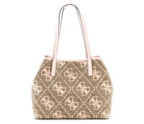 Vikky Shopper Latte Logo/Pale Rose