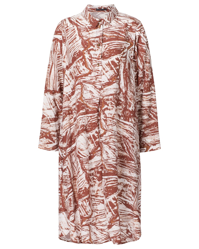 OSKA Damen Kleid Travell 219 in Braun