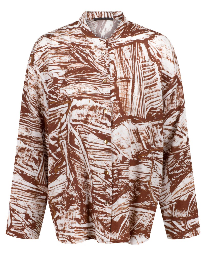 OSKA Damen Bluse Seegall 212 in Braun