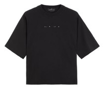 T-shirt Schwarz Baumwolle