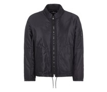Jacke Schwarz Polyamid
